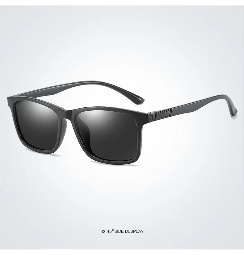 Lunettes de Soleil Polarisées  noir rouge bleu  lentille noir  - sport vitals