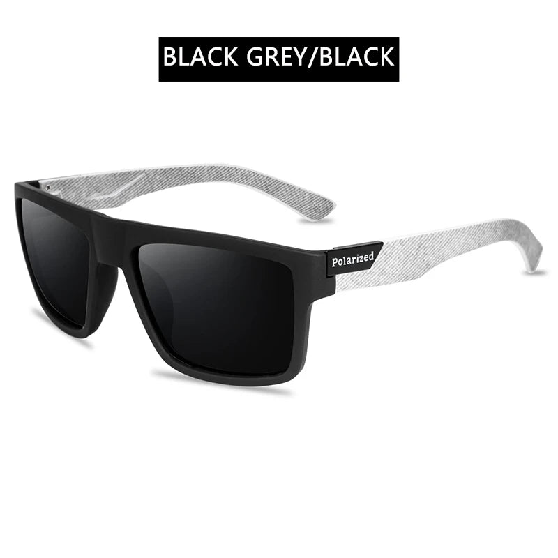 Lunettes de soleil polarisées noir et gris - sport vitasl