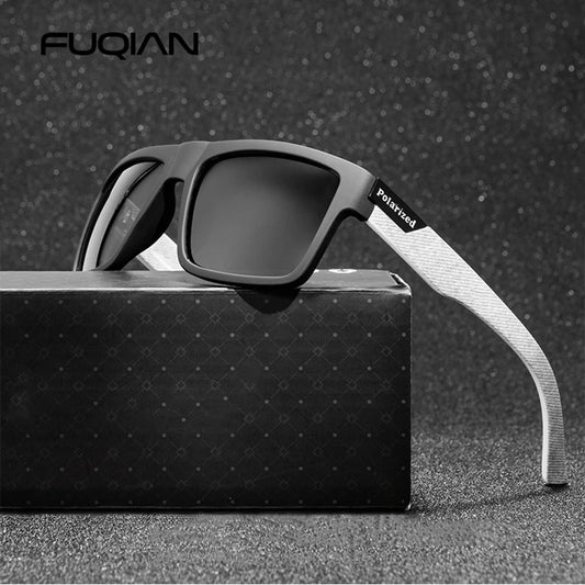 Lunettes de soleil polarisées noir te gris - sport vitals