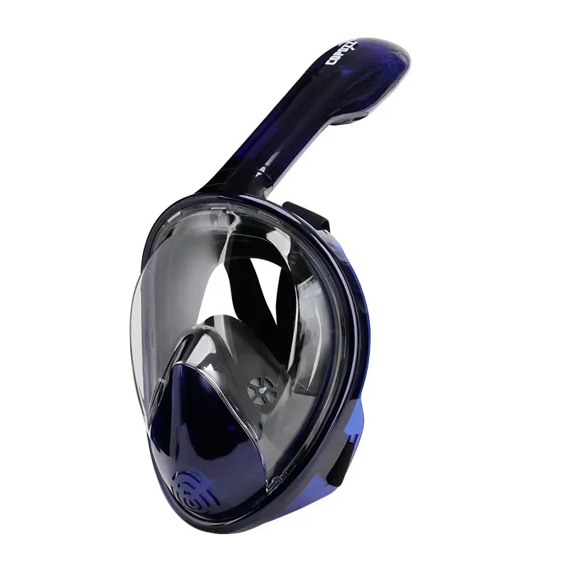 Masque de plongée intégral  bleu et noir- sport vitals