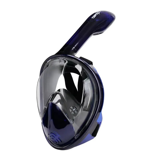 Masque de plongée intégral  bleu et noir- sport vitals