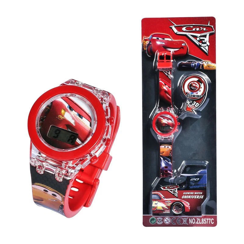 Montre Enfant LED  – Cartoons flash McQueen - sport vitals