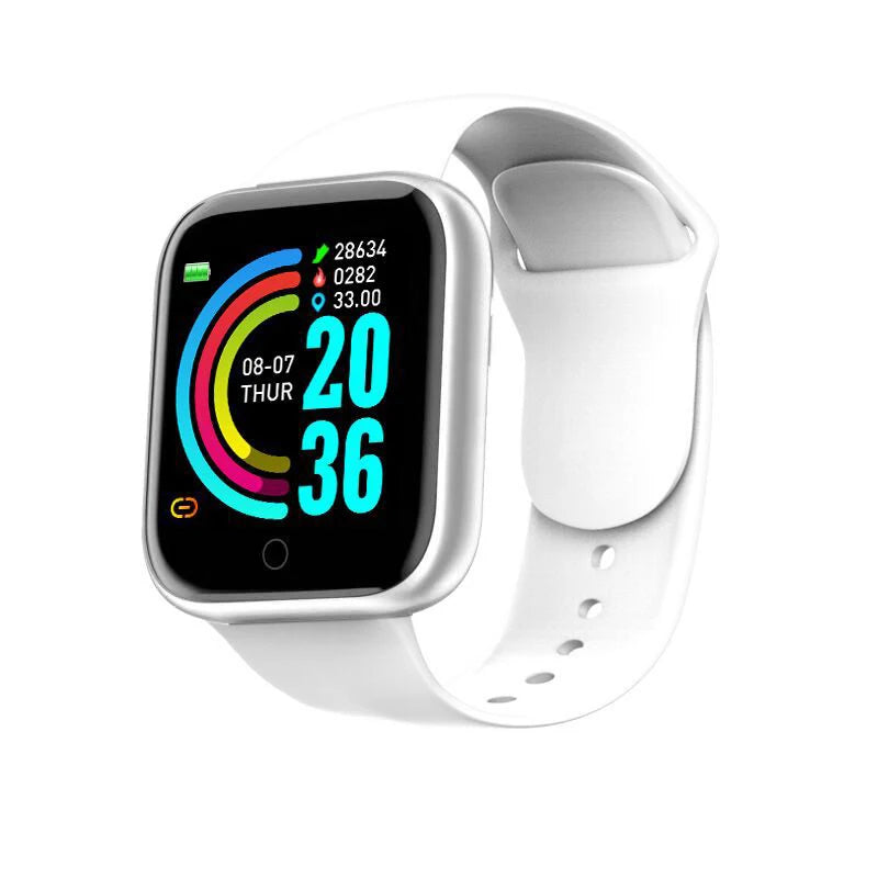 Montre connectée blanc - sport vitals
