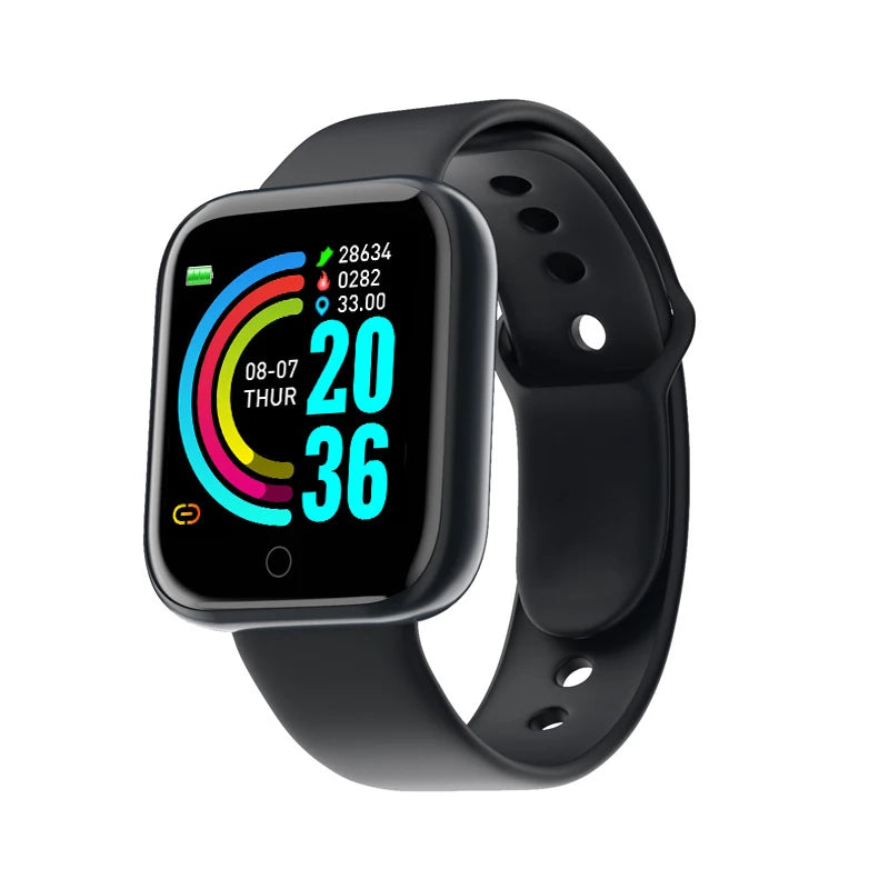 Montre connectée noire - sport vitals