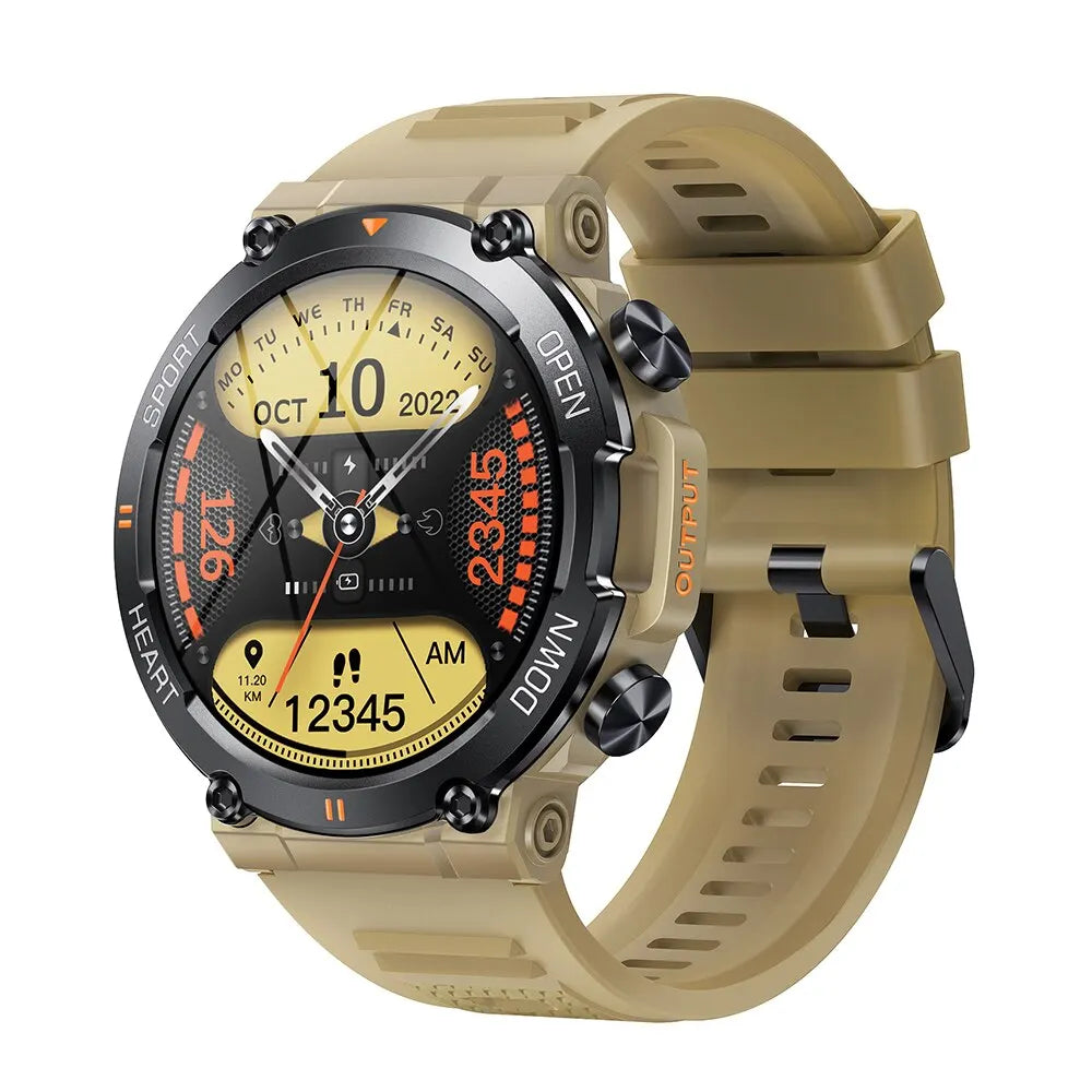 Montre intelligente de sport or
