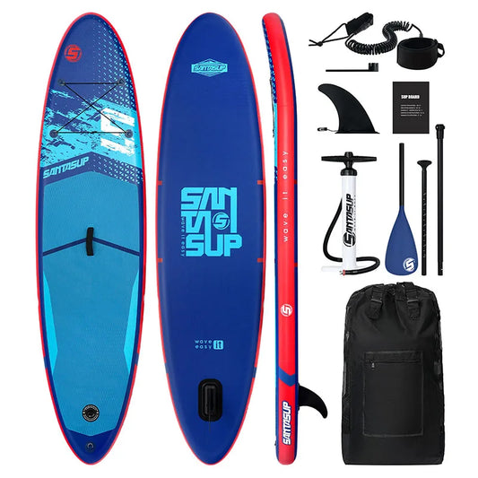 Paddle Board Gonflable – bleu et rouge  - sport vitals