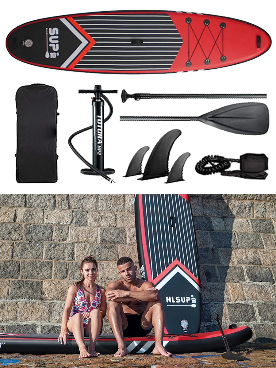 Paddle Gonflable  rouge - sport vitals