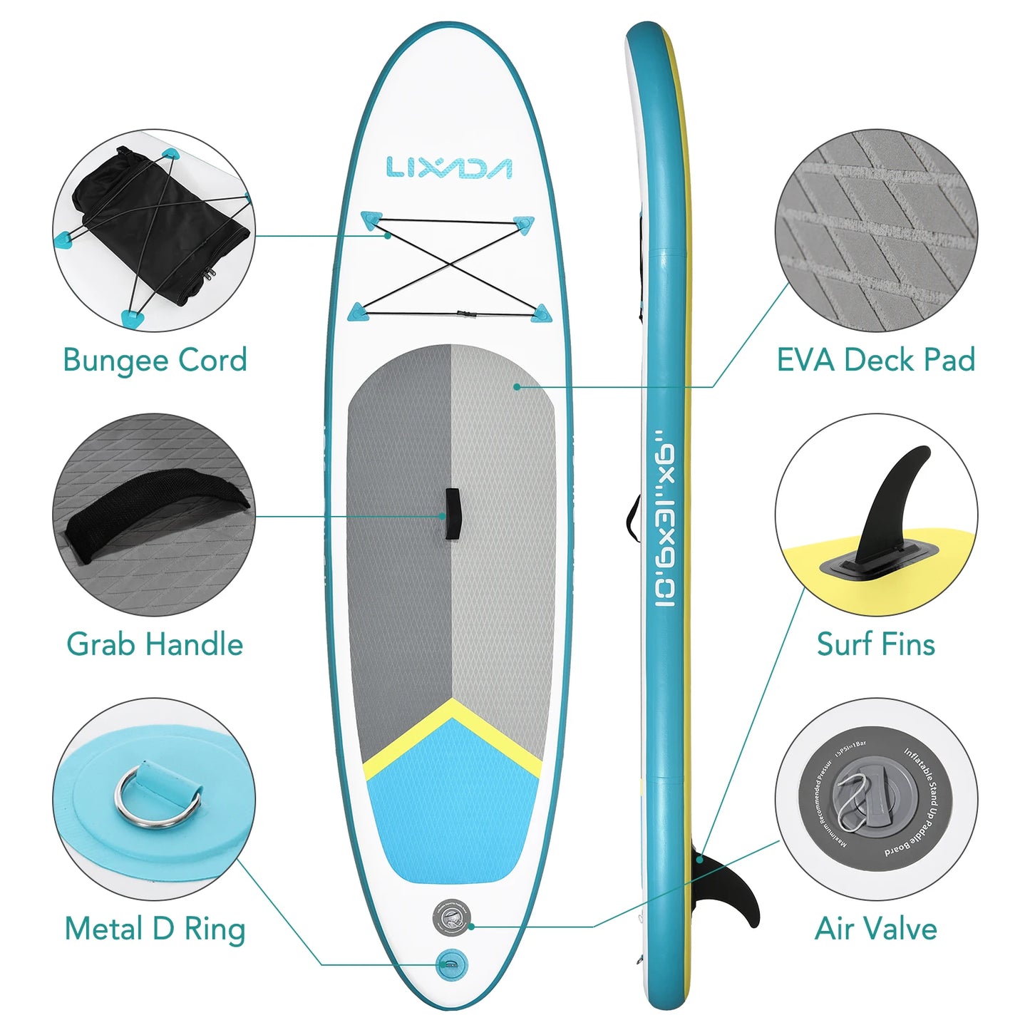 Paddle board gonflable  description