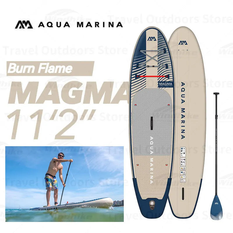 Paddle board gonflable  khaki bleu  -