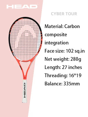 Raquette de Tennis HEAD™ Carbon Composite orange, noir