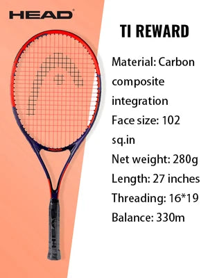 Raquette de Tennis HEAD™ Carbon Composite rouge et marine