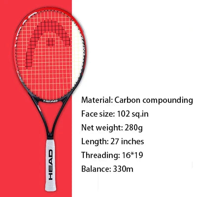 Raquette de Tennis HEAD™ Carbon Composite rouge, noir