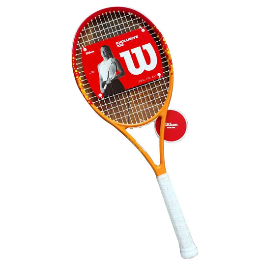 Raquette de Tennis WILSON orange et rouge