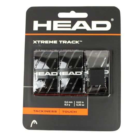 Ruban de recouvrement de raquette de tennis HEAD - noir