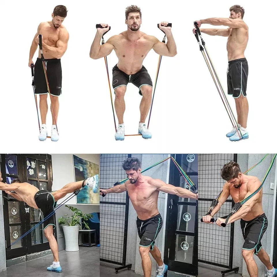 Kit Élastiques de Résistance 11 pièces
