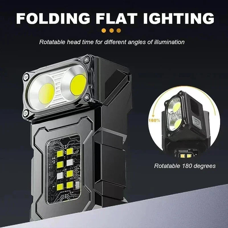 Lampe Mini Multifonction Rechargeable