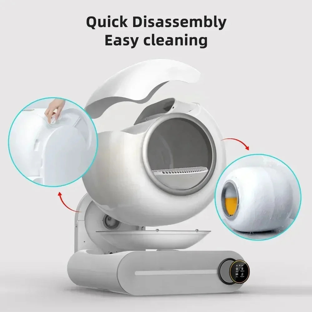 Litière Autonettoyante Intelligente – 65L