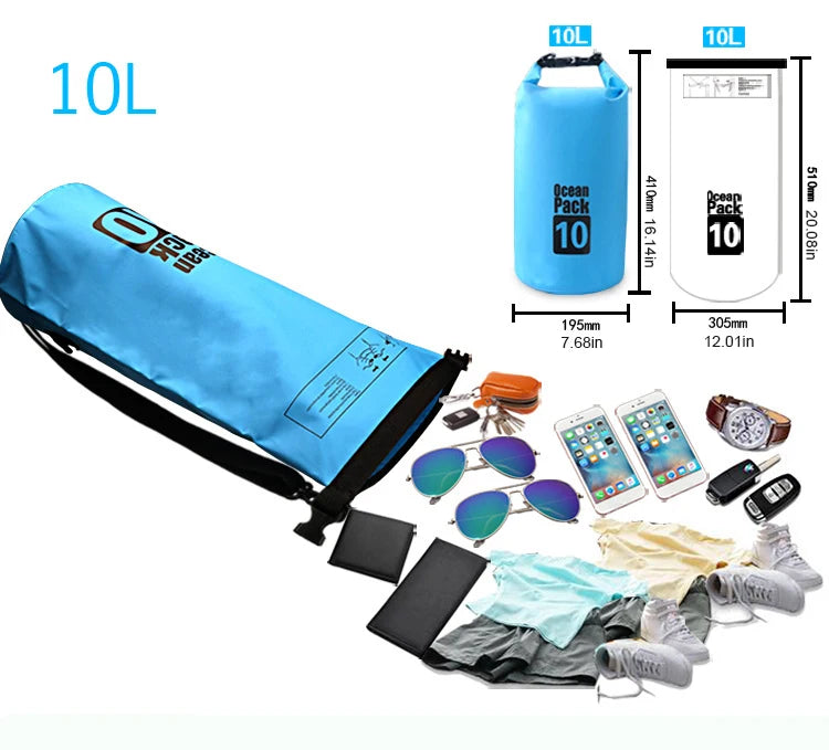 Sac Étanche en PVC 100 % Imperméable