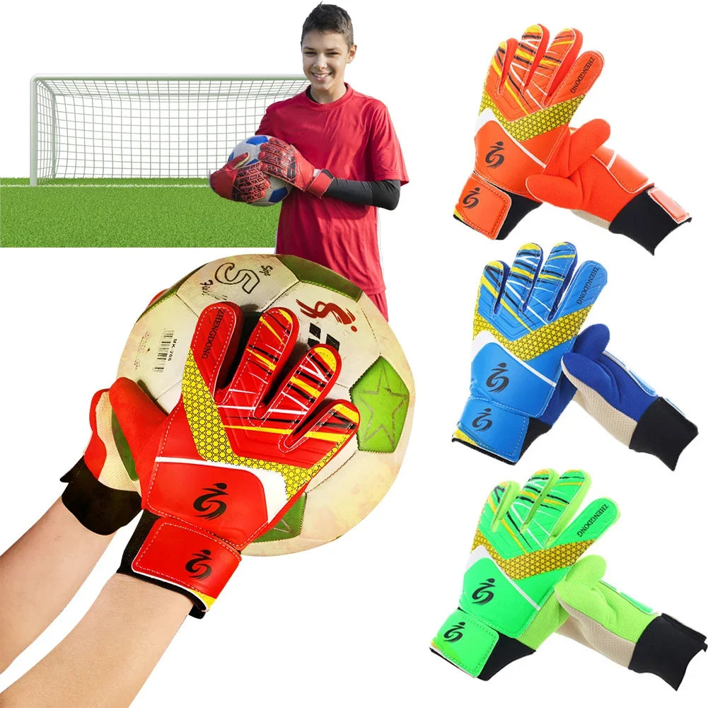 Gants de Gardien de But Enfant – Cycle Zone™ | Grip et Protection Max | Tailles 5# 6# 7#