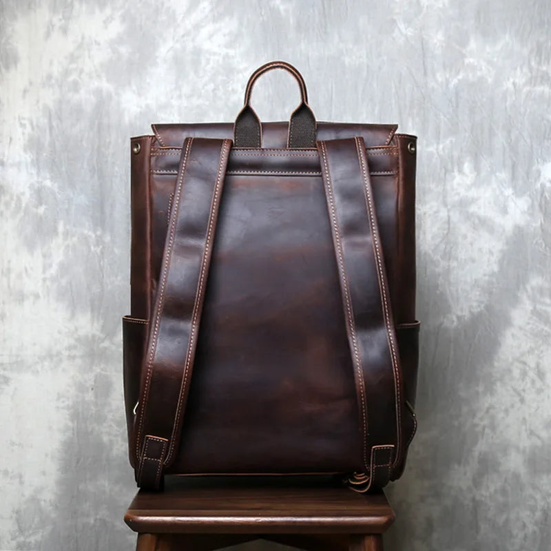 Sac à dos cuir véritable