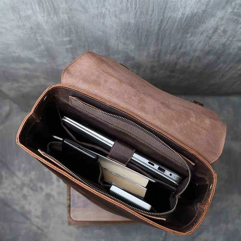 Sac à dos cuir véritable