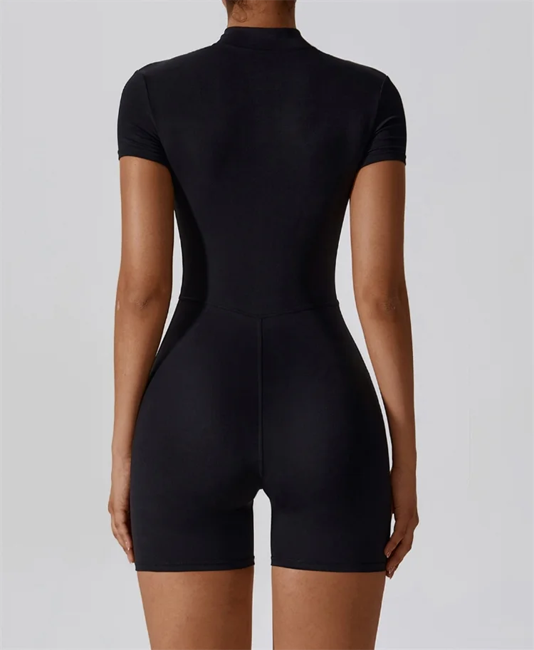 Haut de sport zippé