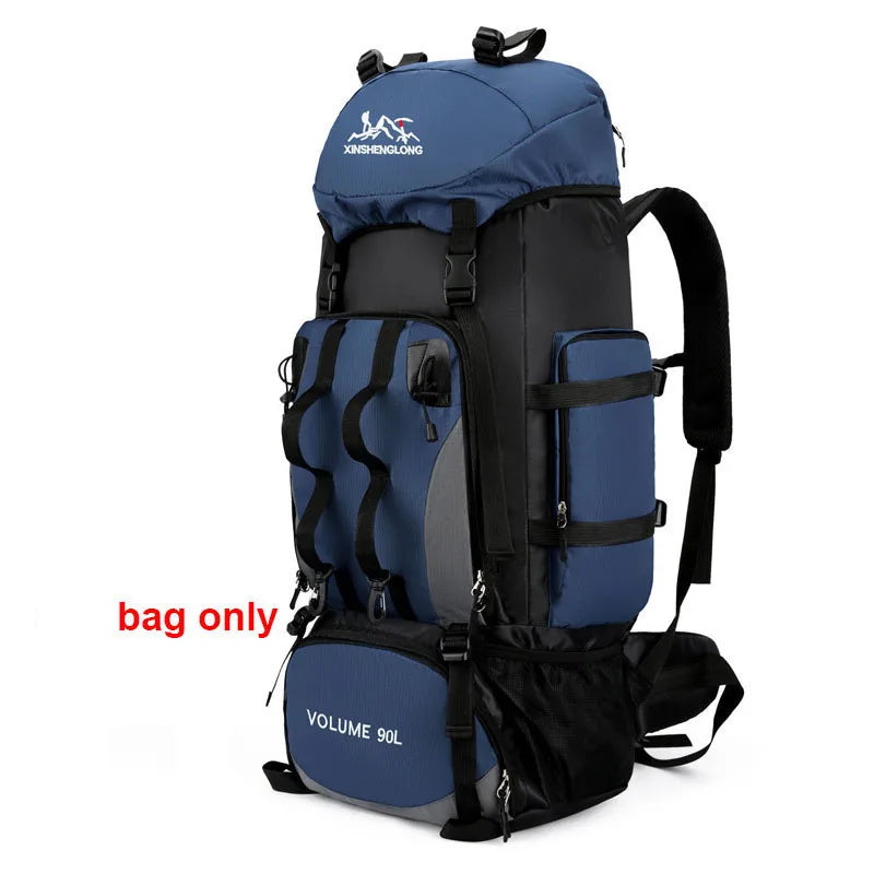 Sac à Dos de Randonnée - Bleu foncé 90 L