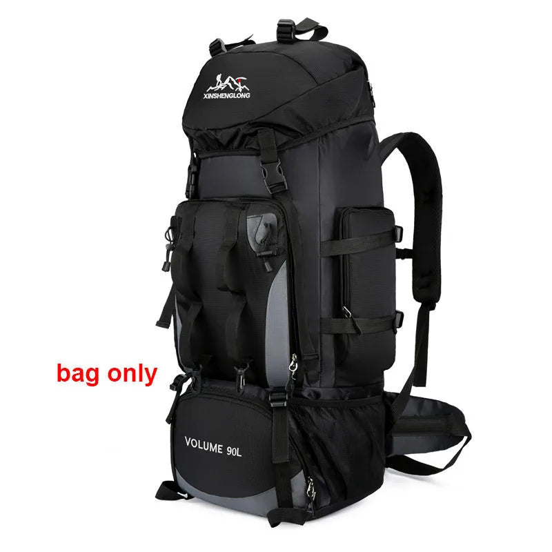 Sac à Dos de Randonnée - Noir -90 L