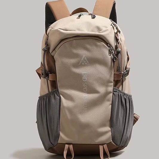 Sac à dos 50-70 Litres beige et  taupe et gris - sport vitals