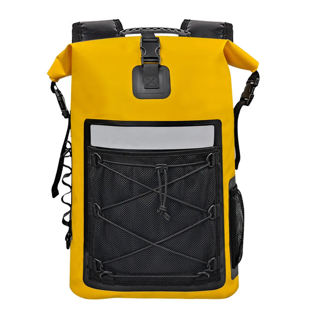 Sac étanche 35L Scione™ jaune avant - sport vitals