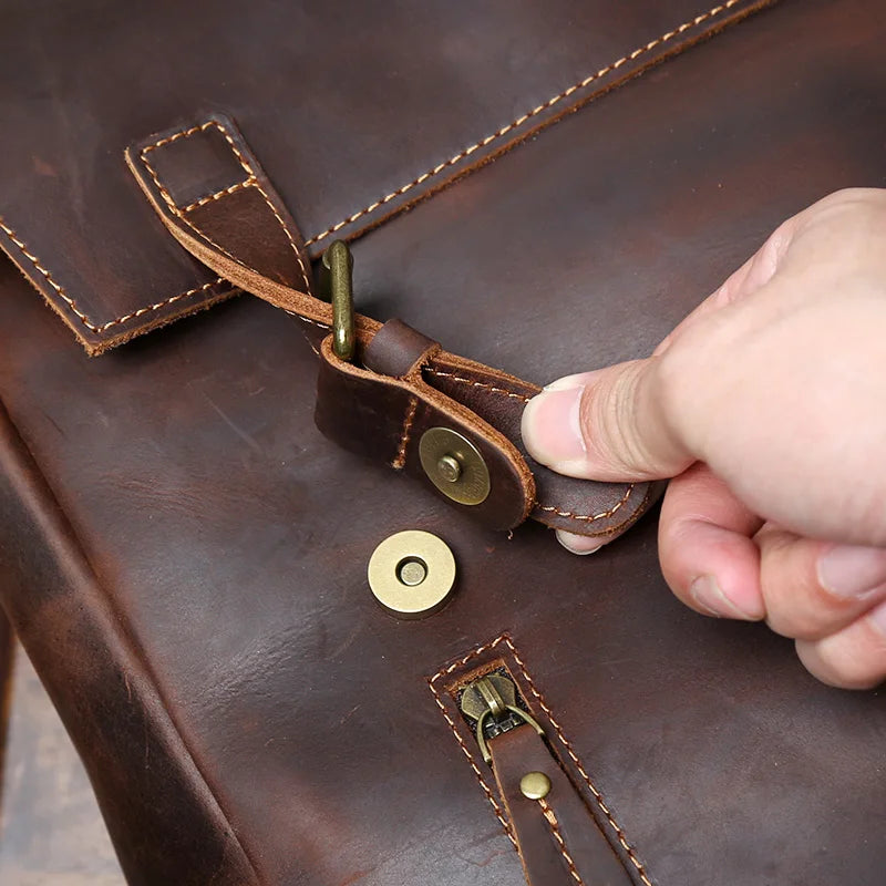 Sac à dos cuir véritable