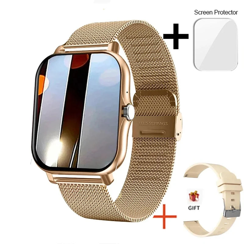 Montre Connectée 1.44" – Écran HD &amp; Bluetooth 5.0