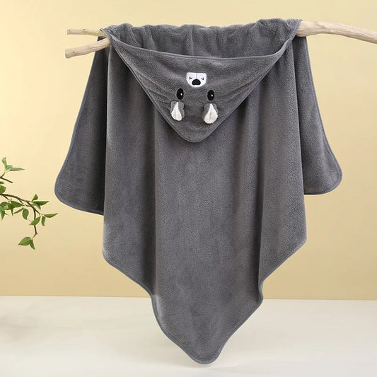 Serviette Bébé - grise image de kolala - sport vitals