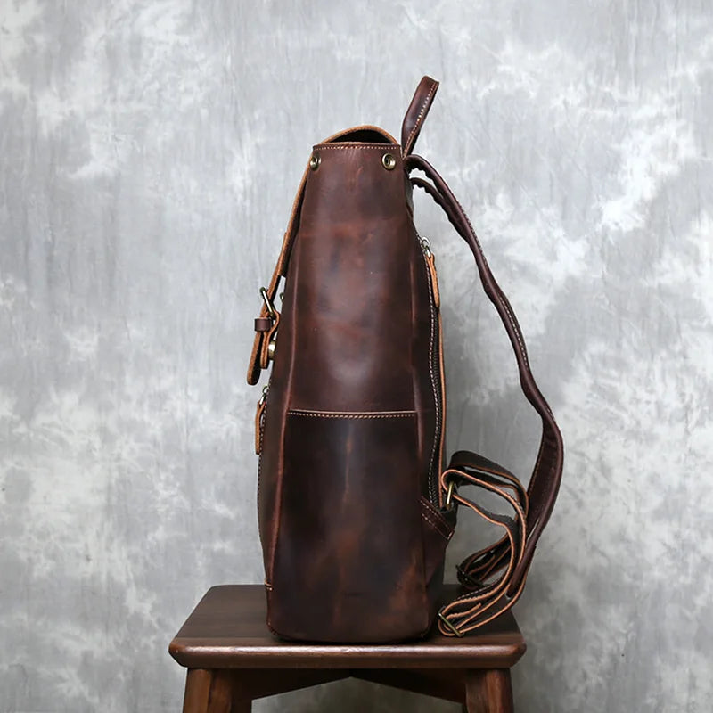 Sac à dos cuir véritable