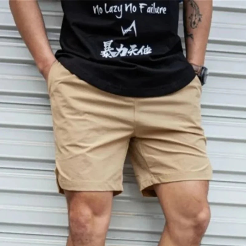 Short de Sport homme kakhi - sport vitals