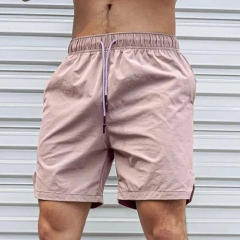 Short de Sport homme rose - sport vitals