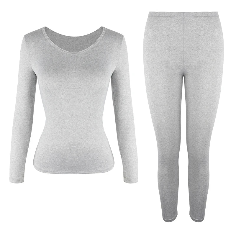 Sous-Vêtements Thermiques pour Femmes - Gris