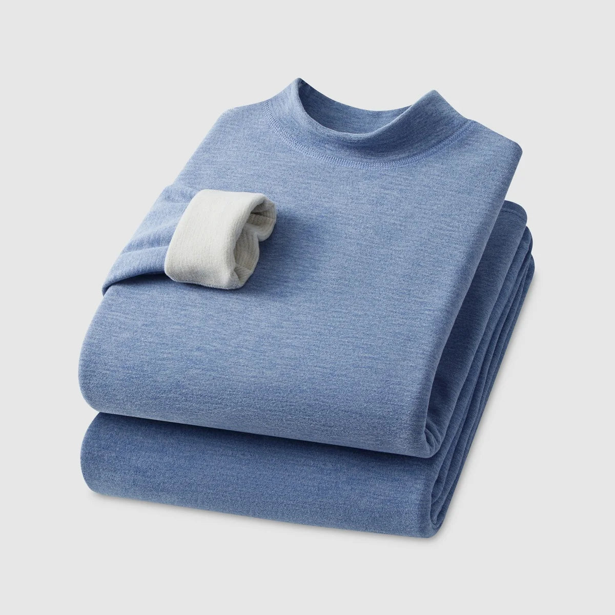 Sous-vêtement Thermique en Cachemire bleu pâle