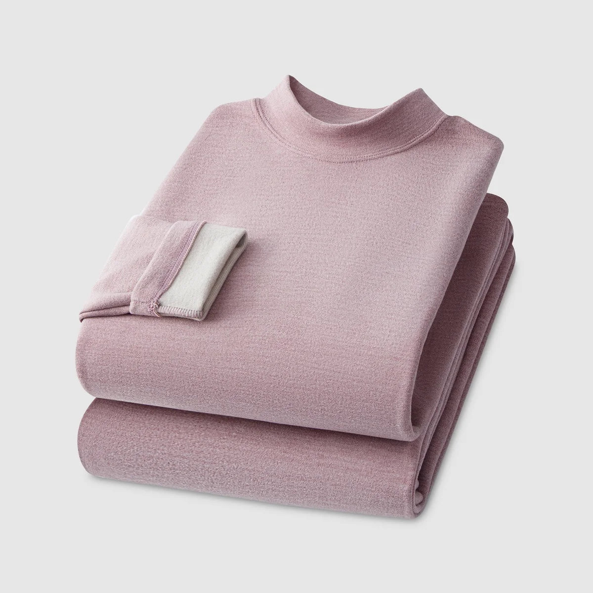 Sous-vêtement Thermique en Cachemire rose