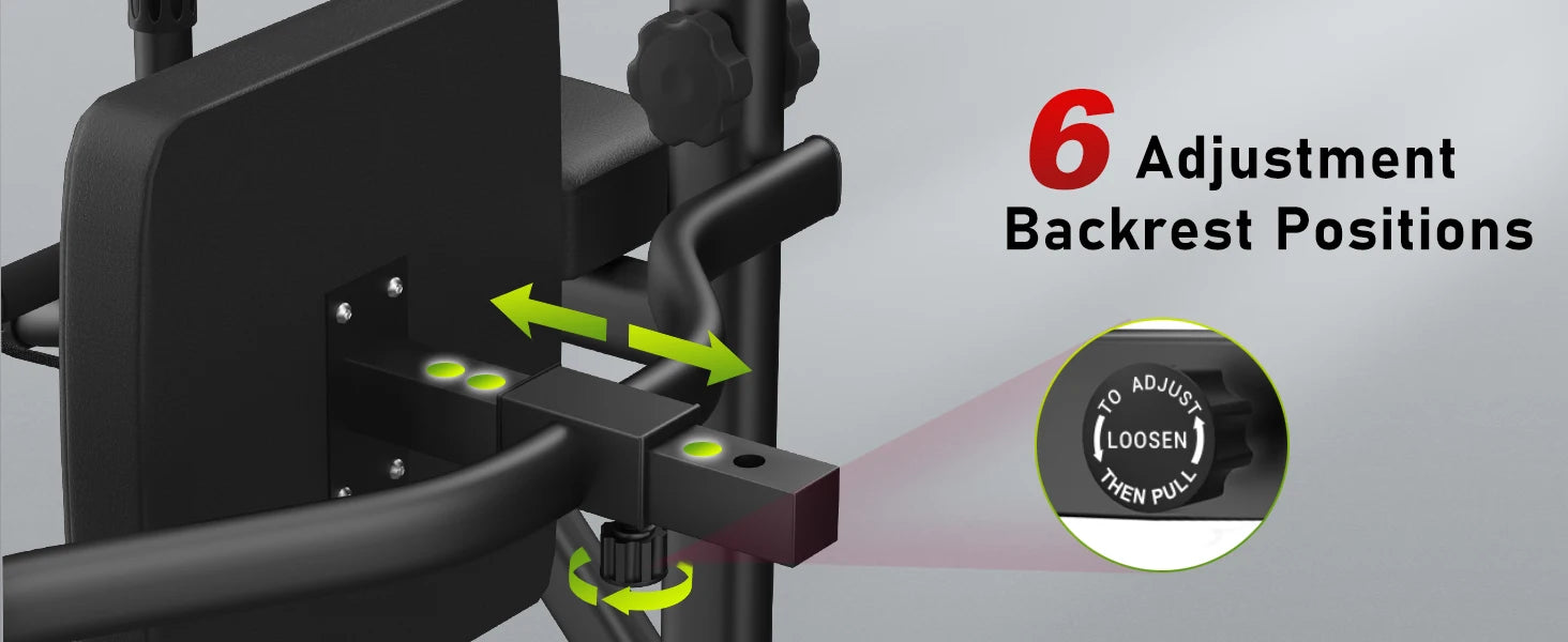 Station Barre de Traction Multifonction - 6 positions - sport vitals