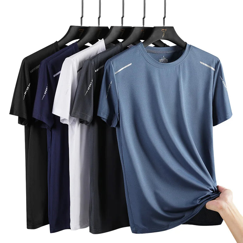  T-shirt de Sport pour Homme- noir, marine, blanc, gris ,bleu