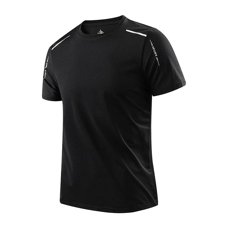  T-shirt de Sport pour Homme noir- sport vitals