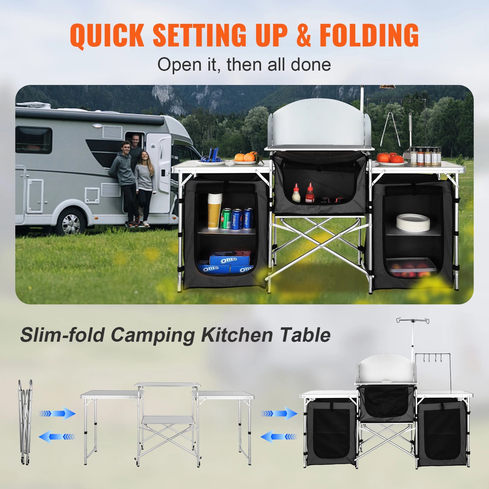 Table de cuisine de camping  - Sport Vitals