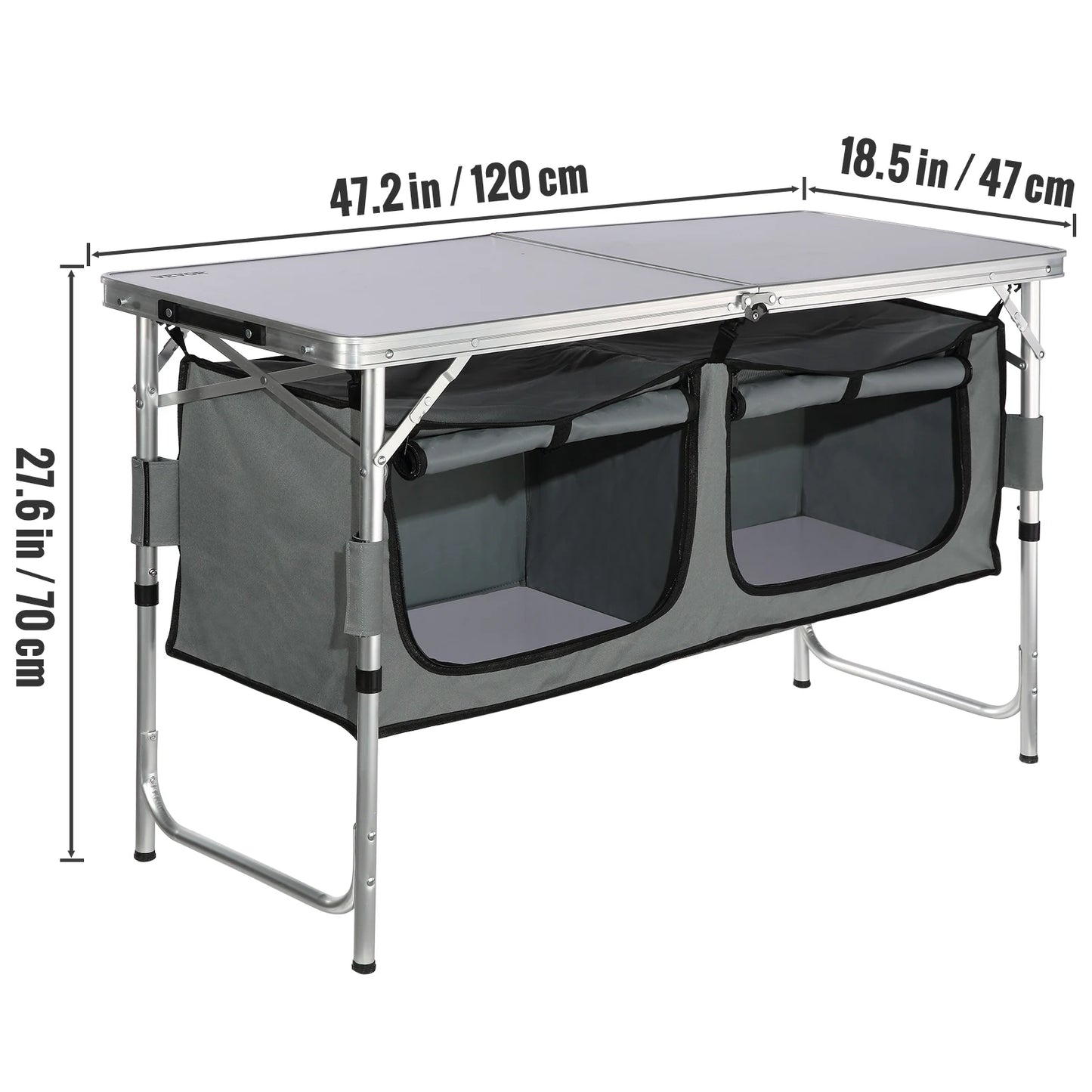 Table de cuisine de camping  - Sport Vitals - dimensions