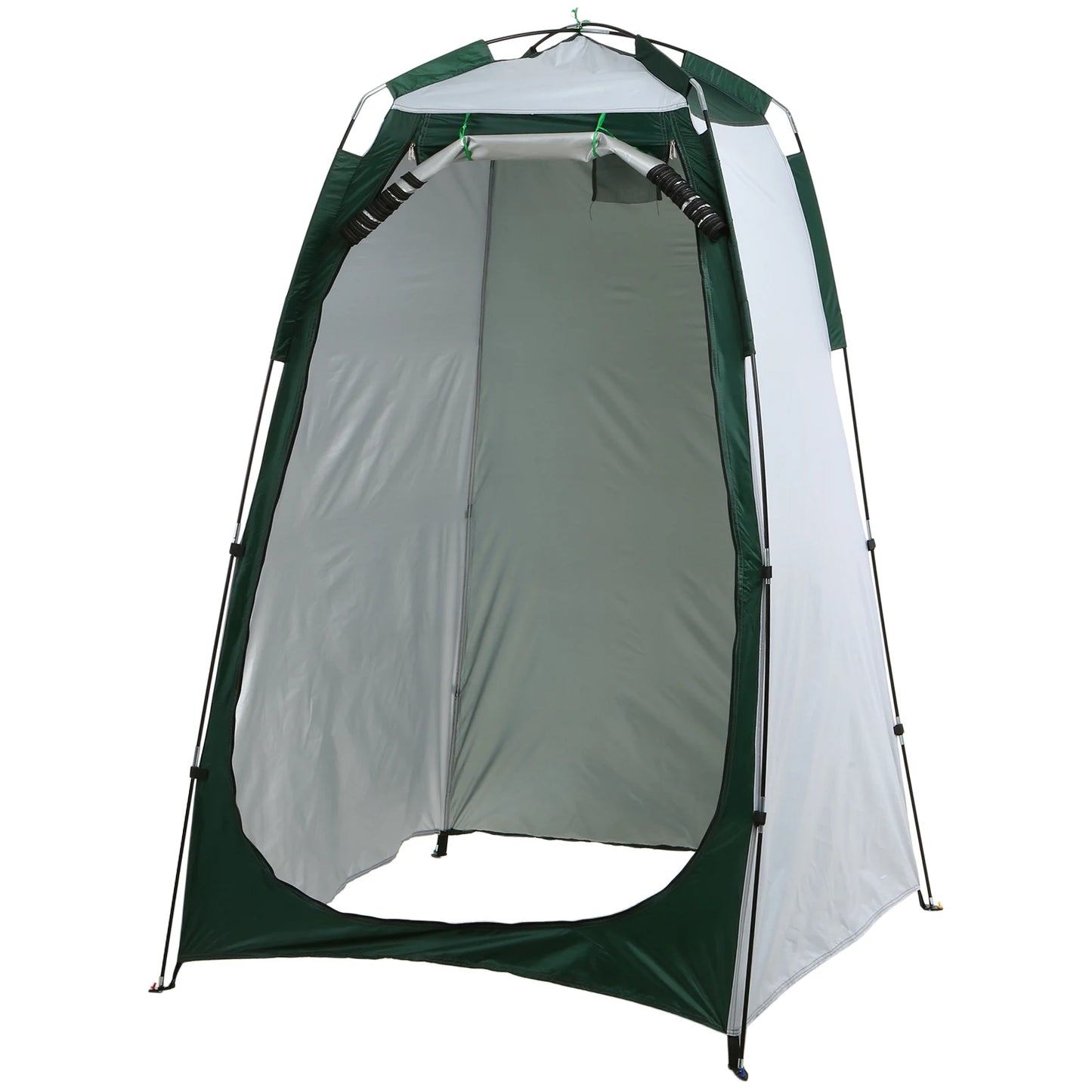 Tente de douche intimité portable vert et blanc- Sport vitals