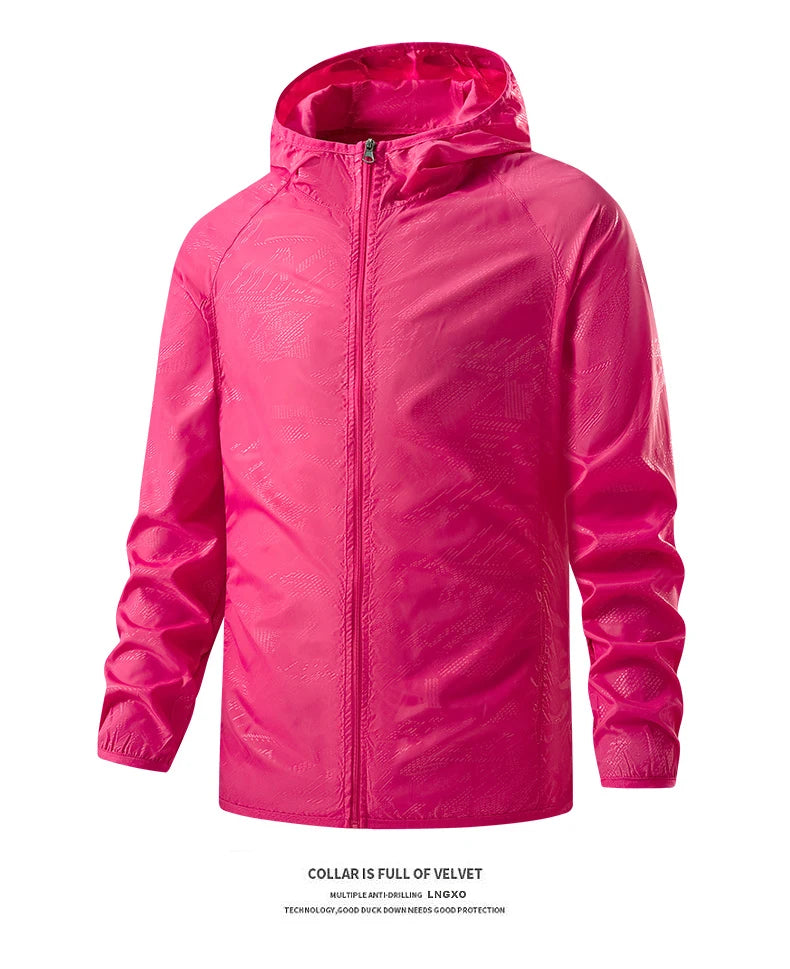 Veste Imperméable - Rose - Rouge- Sport Vitals