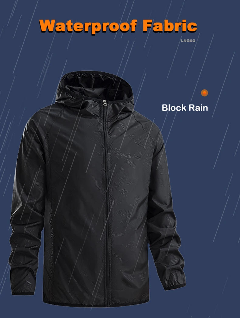 Veste Imperméable Noir - Sport Vitals