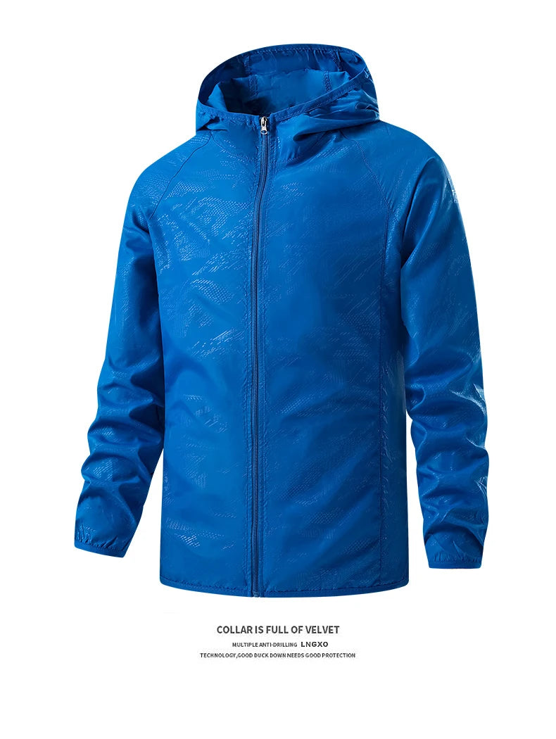 Veste Imperméable bleu- Sport Vitals