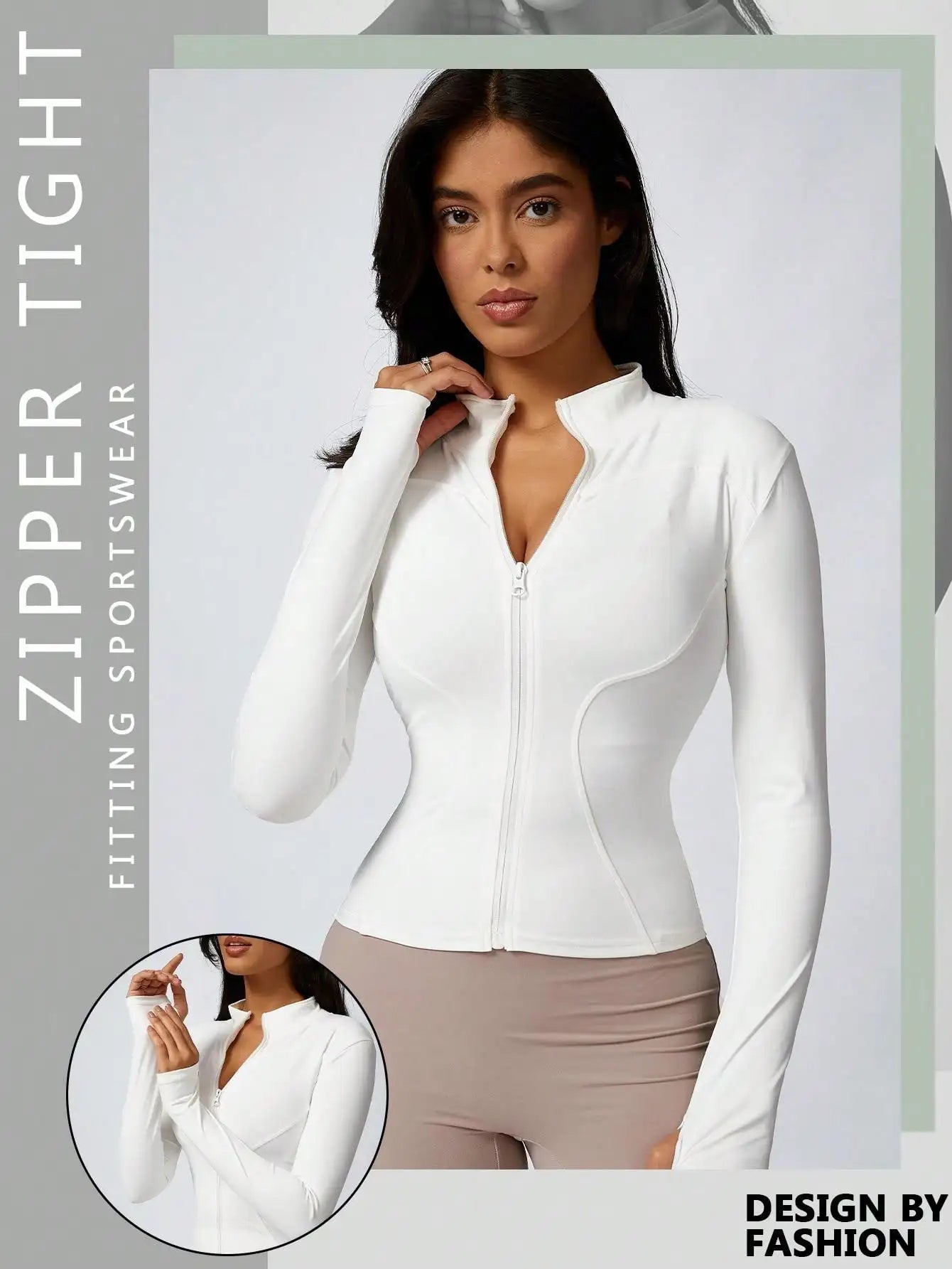 Veste de Tennis Femme  - blanc - sport vitals