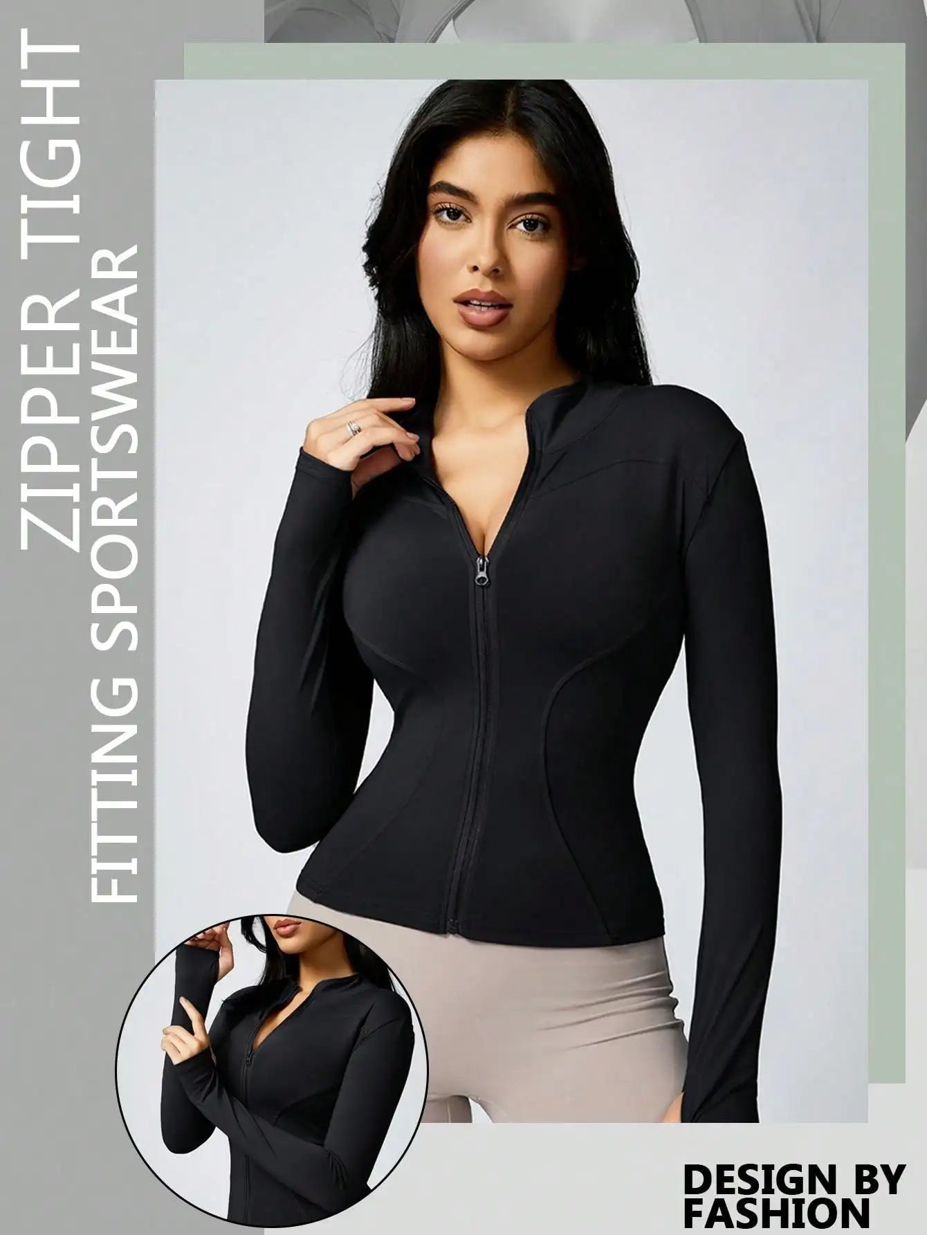 Veste de Tennis Femme  - noir - sport vitals